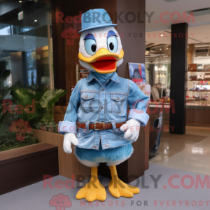 Figura de máscara de pato...