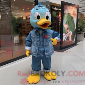 Figura de máscara de pato...