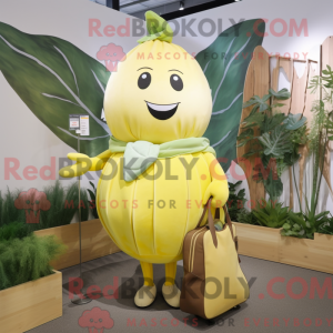 Lemon Yellow Turnip mascot...