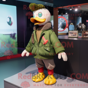 Grønn Muscovy Duck...