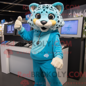 Cyan Cheetah...