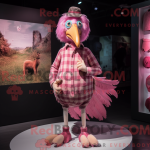 Rosa kalkunmaskotkostyme...