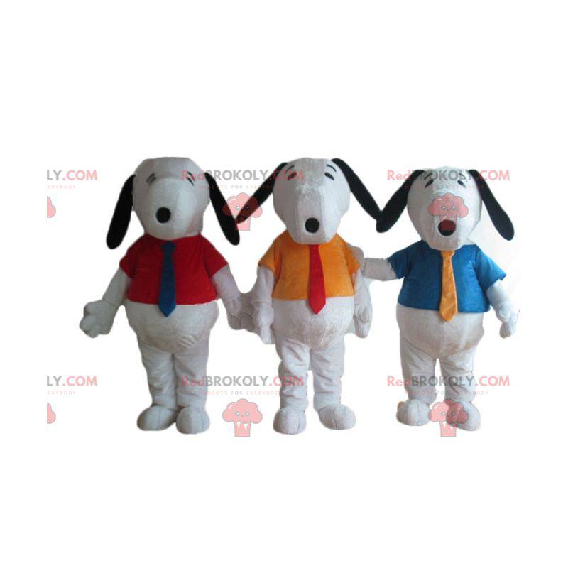 3 Famosos Mascotes de Cão Snoopy dos Desenhos Cortar L (175-180CM)