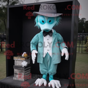 Teal Graveyard mascot...