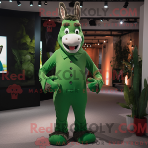 Forest Green Donkey mascot...