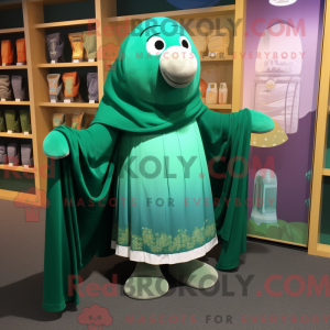Green Seal mascottekostuum...