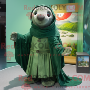 Green Seal mascottekostuum...