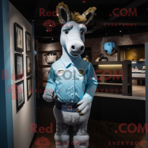 Maskotka Sky Blue Donkey...