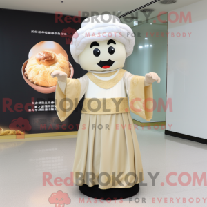 Beige Dim Sum mascot...
