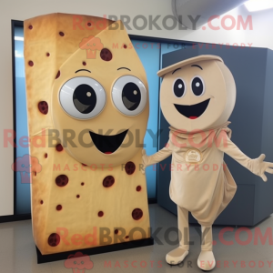 Máscara de fatia de pizza...