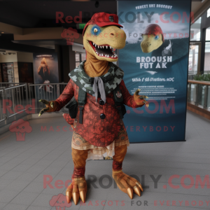 Rust Spinosaurus maskot...