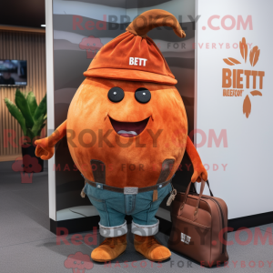Rust Beet maskot kostume...