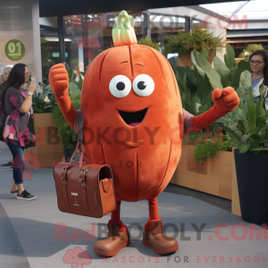 Rust Beet maskot kostume...