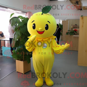 Lemon Yellow Cherry mascot...