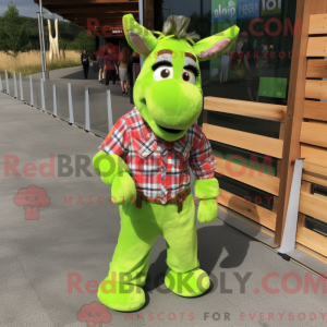 Lime Green Donkey...