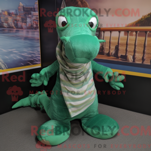 Grøn Loch Ness Monster...