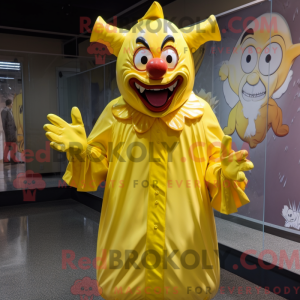 Citrongul Ond Klovn maskot...