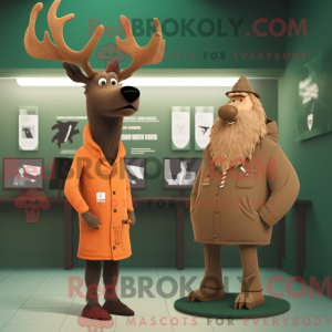 Rust Irish Elk Maskottchen...