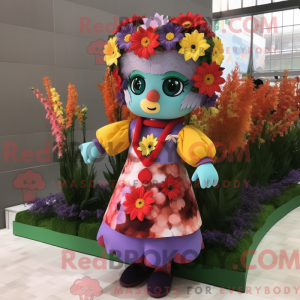 Bouquet Of Flowers mascot...