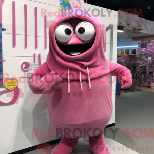 Pink Moussaka mascot...