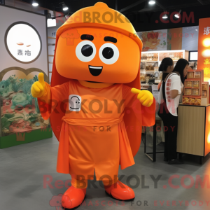 Postava maskota Orange Pho...