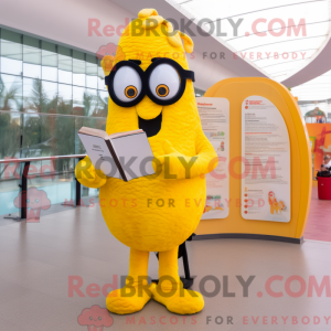 Yellow Paella mascot...