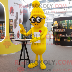 Yellow Paella mascot...