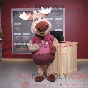 Disfraz de mascota Maroon...