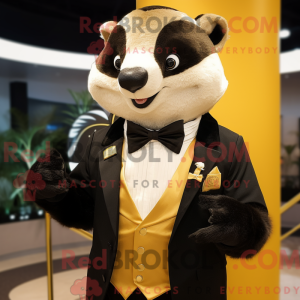 Figura de máscara de texugo...