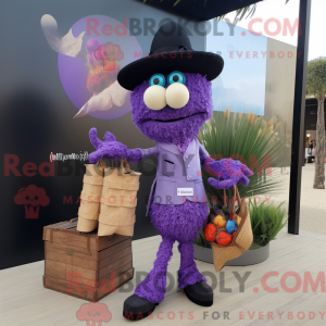 Lavender Paella mascot...