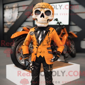 Orange Graveyard mascot...