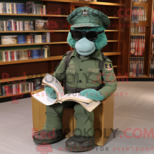 Cyan Green Beret...
