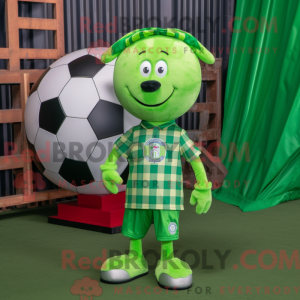 Lime Green Soccer Ball...