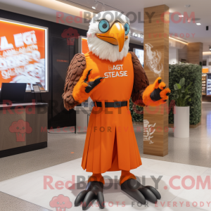 Máscara de dragão Orange...