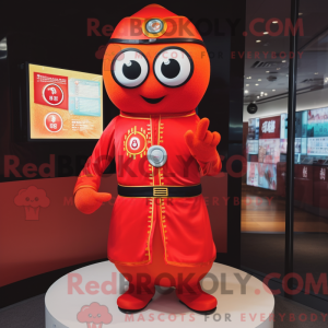 Postava maskota Red...