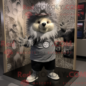 Personaggio mascotte riccio...