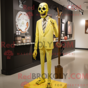 Lemon Yellow Undead mascot...