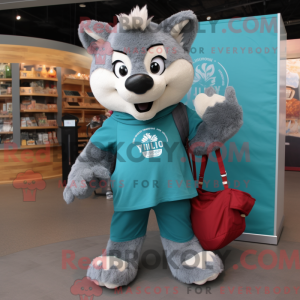 Disfraz de mascota Teal...
