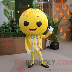 Yellow Grapefruit mascot...