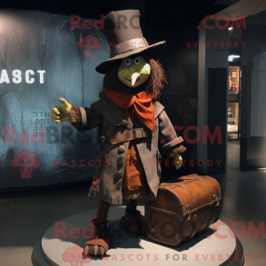 Rust Witch S Hat mascot...