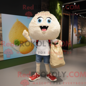 Beige Fried Rice mascot...