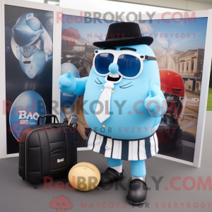 Sky Blue Rugby Ball...