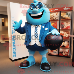 Sky Blue Rugby Ball...