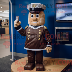 Navy Chocolate Bars mascot...