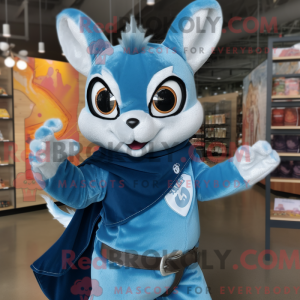 Blauw vliegende eekhoorn...