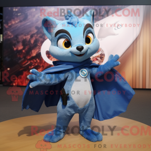 Blue Flying Squirrel maskot...