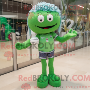 Camisa verde de voleibol...