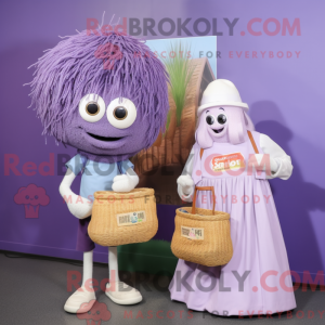 Lavendel Spaghetti maskot...