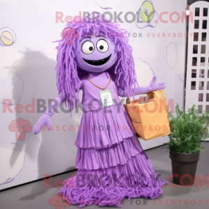 Lavender Spaghetti mascot...