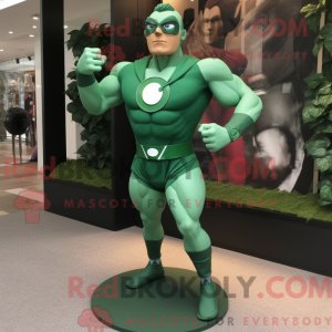 Forest Green Superhero...